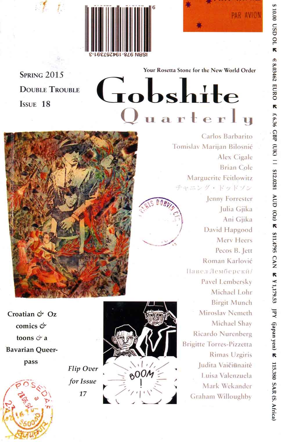 Naslovnica časopisa Gobshite